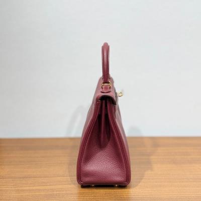 wholesale quality hermes kelly 25 togo b5 rubis